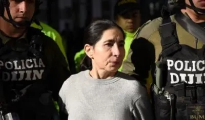  Anayibe Rojas Valderrama, alias Sonia, integrante de la FARC.