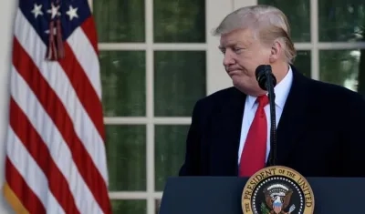 Donald Trump, presidente de Estados Unidos. 