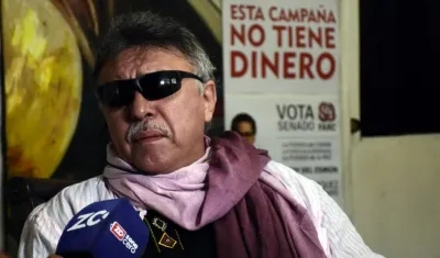 Seuxis Paucias Hernández Solarte, alias 'Jesús Santrich'.