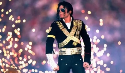 El cantante Michael Jackson.