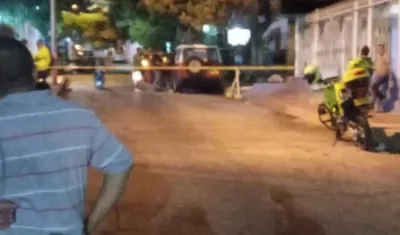 Lugar de los hechos en el barrio San Felipe.