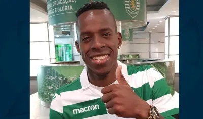 Cristian Borja, jugador colombiano. 