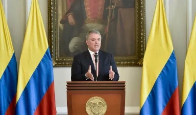 El Presidente de la República, Iván Duque.