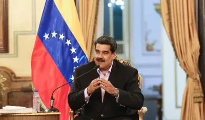 El Presidente de Venezuela, Nicolás Maduro.
