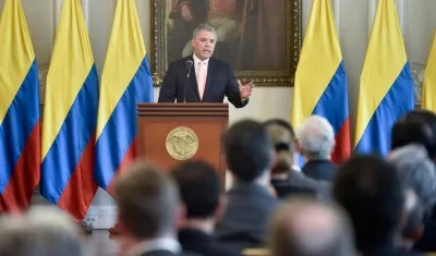 El Presidente de la República, Iván Duque.