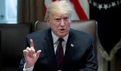 Donald Trump, presidente de Estados Unidos. 