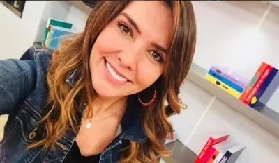 La presentadora Mónica Rodríguez.