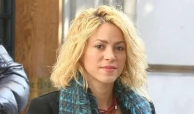 La cantante Shakira.