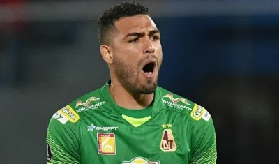 Álvaro Montero, arquero del Deportes Tolima. 