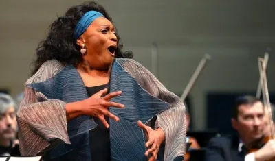 Jessye Norman, soprano estadounidense.