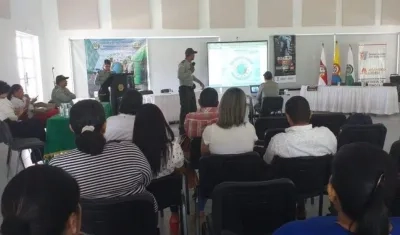 El foro se realizó en una finca de Baranoa.