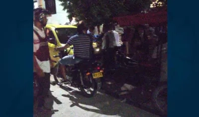 Vecinos entraron en pánico tras la balacera.