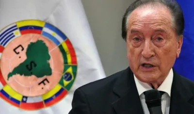 Eugenio Figueredo, expresidente de la Conmebol. 