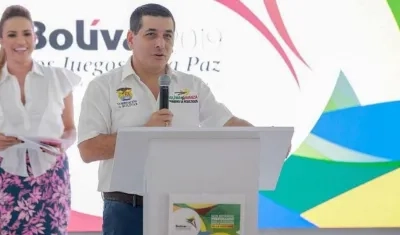 Dumek Turbay, Gobernador de Bolívar.
