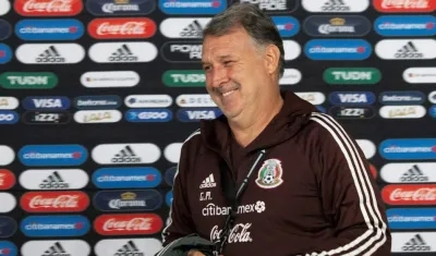 Gerardo Martino, técnico de México. 