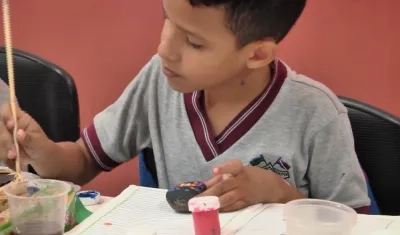 Estudiante de la Institución Educativa Noroccidental de Soledad.