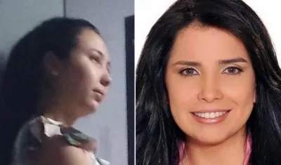 Aida hija con su madre, la excongresista fugada.