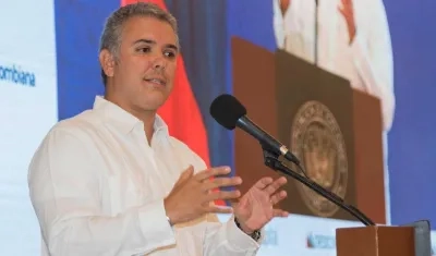 El Presidente de la República, Iván Duque.