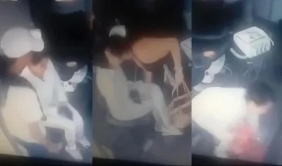 Momentos previos a la fuga.