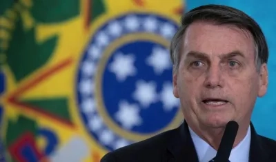 El presidente de Brasil, Jair Bolsonaro.
