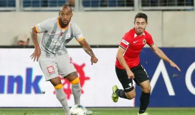 Acción del partido de Galatasaray. 