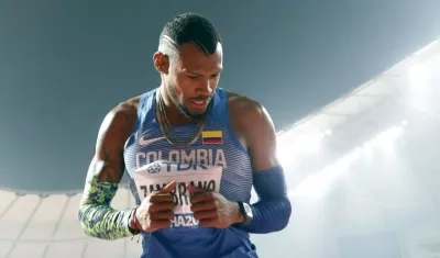 Anthony Zambrano, atleta de la Liga del Atlántico. 