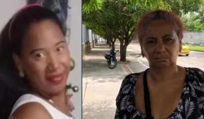 Yesenia Santiago Zabaleta, fallecida por accidente. En la foto su mamá reclama justicia.