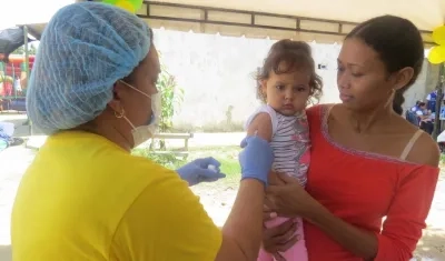 Los padres de familia atendieron el llamado de la Alcaldía.