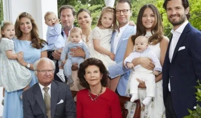 Los cambios en la familia real de Suecia.