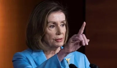 La demócrata Nancy Pelosi. 