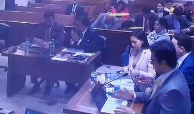 Imagen de la audiencia de medida de aseguramiento.