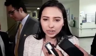 Aida Victoria Merlano, hija de la excongresista Aida Merlano.