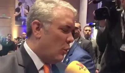 El Presidente de la República, Iván Duque.