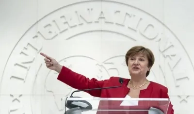 Kristalina Georgieva,  directora gerente del Fondo Monetario Internacional (FMI).