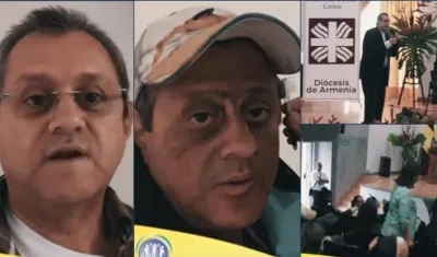 El obispo de Armenia, monseñor Carlos Arturo Quintero Gómez.