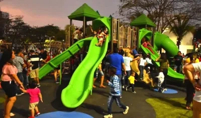 Parque Venezuela de Barranquilla.