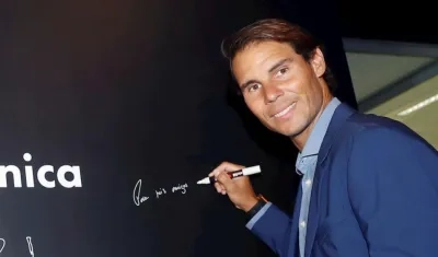 Rafael Nadal, tenista español. 