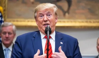 Donald Trump, Presidente de los Estados Unidos.