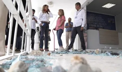 Elsa Noguera, candidata a la Gobernación del Atlántico.