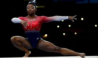 La estadounidense Simone Biles.