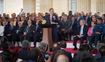 El Presidente de la República, Iván Duque.