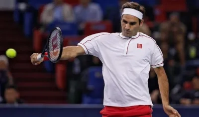 El tenista Roger Federer.