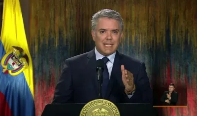 Presidente Iván Duque.