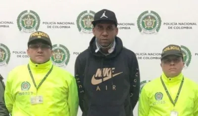 John Viáfara, el día de su captura.