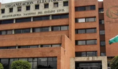 Registraduría Nacional del Estado Civil.