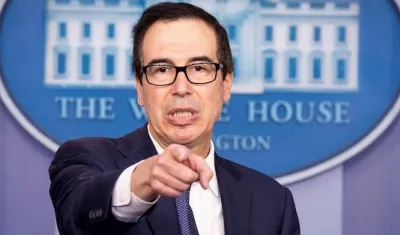 El secretario del Tesoro de EE.UU., Steven Mnuchin.