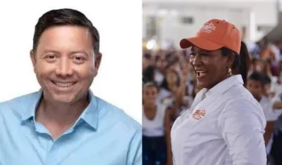 William Torres y Beatriz Barraza.