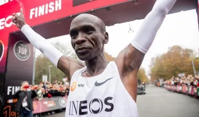 El keniano Eliud Kipchoge.