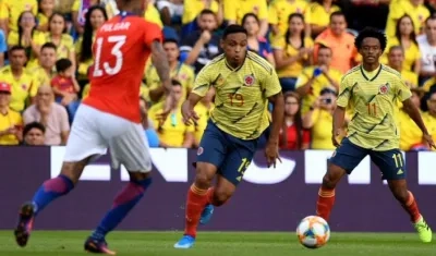 Luis Fernando Muriel comandará el ataque colombiano.