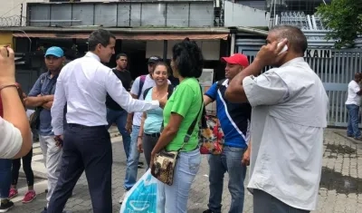 Juan Guaidó, presidente de la Asamblea Nacional de Venezuela.